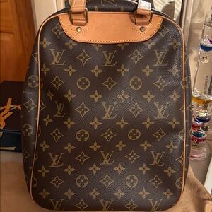 Louis Vuitton Signature Monogram Excursion Travel Bag